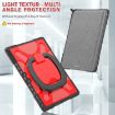 Red Shockproof Rotatable Kickstand Case for Surface Pro 9/10/11 - 5