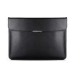 Ultra-thin Leather Sleeve for 13.3/13.6/14" Laptops - Black - 1