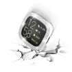 Fitbit Versa 4 Electroplated Double-Row Diamond Watch Case (Silver) - 4