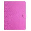 Rose Red Crocodile Texture Leather Case for 10-inch Tablets - 2