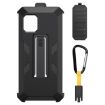 Ulefone Power Armor X11 Pro Back Clip Case with Carabiner (Black) - 1