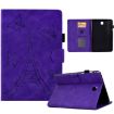 Samsung Galaxy Tab A 8.0 T350 Purple Embossed Leather Case - 1