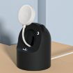 Black Silicone Charging Holder for Apple Watch (No Charger Included) - 4