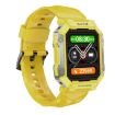 PG333 1.91" Yellow Waterproof Smart Watch with Heart/BP Monitoring - 2