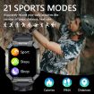PG333 1.91" Yellow Waterproof Smart Watch with Heart/BP Monitoring - 5