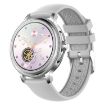 CF96 1.2" Waterproof Silver Smart Band with Heart Rate/BP Monitoring - 1
