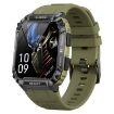 T3 Green 1.95" Rugged Smart Sports Wristband Heart Rate/BP Monitor - 1