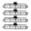 4 in 1 Car Grille Flash Lights with Wireless Remote Control, 16 LEDs - 2