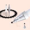 Xiaomi Smart Pen 2nd Gen Replacement Needle-tip Nib with Cap - 2