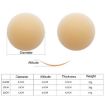 Invisible Ultra-thin Anti-bump Silicone Breast Stickers, 8cm Wheat Skin - 3