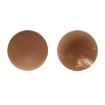 Dark Brown Ultra-Thin Invisible Anti-Bump Silicone Breast Stickers 8cm - 1