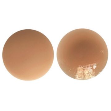 Ultra-thin Invisible Anti-bump Breast Stickers, Size: 13cm Wheat Skin - 1