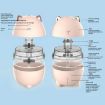 Pink Cute Cats Mini USB Portable Humidifier for Home or Office - 6