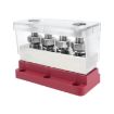 Red 600A Copper Busbar Terminal, Heavy Duty 4 Stud for RV Yacht - 2