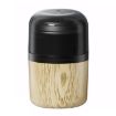 Wood Grain Rechargeable Men's Shaver, 6 Blades, Waterproof, 2207 - 2