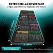 Non-Slip Keyboard Shortcut Desk Mat Mouse Pad, 300x700x3mm, No.7 - 4