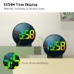 EDUP EH-8816 White Digital Clock Night Light & Alarm, Dual Power - 3