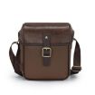 Cwatcun D185 Brown Vintage PU Waterproof Camera Shoulder Bag - 1