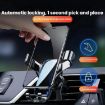 Leeioo Gravity Air Vent Clip Mobile Phone Holder (Silver) - 2
