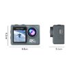 M40TRW 5K Action Camera: Touch Screen, Remote, Mic, Anti-Shake - 3