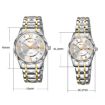 SKMEI Men's Silver Case Blue Dial Luminous Waterproof Watch - 4