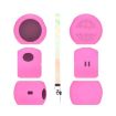 Luminous Rose Red Silicone Protective Case for Punirunes Pet Toy - 2