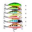 PROBEROS DW623 Minnow Lure Freshwater Bass Bait, Style: A (5.5cm/8g) - 2