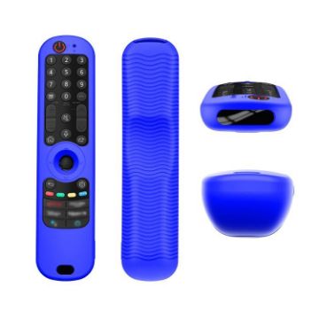 Blue Silicone Protective Cover for LG AN-MR21/22/23/24 Remote Control - 1