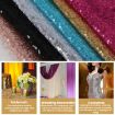 Gold Sequin Embroidered 240cm Wedding & Banquet Curtains - 6