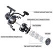 PROBEROS ME2000 LUYA CNC Metal Sea Casting Spinning Reel - 5