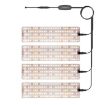 LED Quantum Board Indoor Plant Lamp, Four Heads, UK Plug - 1