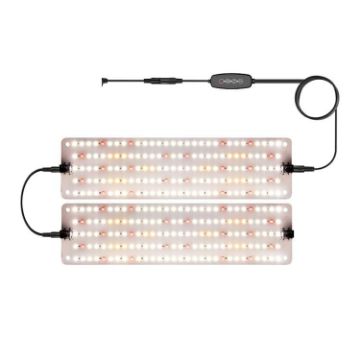 Quantum Board Cold Light LED Indoor Plant Lamp, Two Heads EU Plug - 1