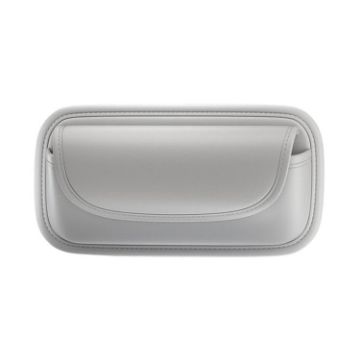 Auto Sun Visor Car Glasses Clip, Storage & Decoration (Gray) - 1