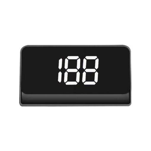 Car HUD GPS Speedometer Display - MPH (White) - 1