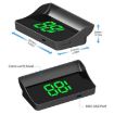 Car HUD GPS Speedometer Display - MPH (White) - 3