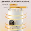 Wireless Baby Bottle Warmer 10000mAh 18W, 6 Temperature Settings - 3