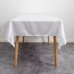 Dark Green Satin Tablecloth 147x259cm for Hotel Wedding Banquet - 3