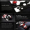Abstract Fluid Color Blending Mouse Pad, 300x700mm Non-Slip Desk Mat - 4