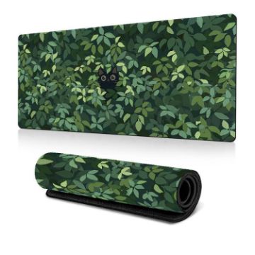 Cute Frog Mouse Pad, Non-Slip Rubber Base, 300x700x3mm, Pattern 3 - 1