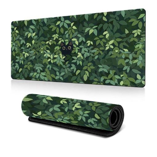 Cute Frog Mouse Pad, Non-Slip Rubber Base, 300x700x3mm, Pattern 3 - 1