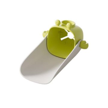Green Silicone Cartoon Faucet Extender for Kids Handwashing - 1