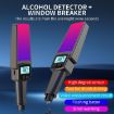 HD Digital Display Alcohol Tester with Flashing Emergency Light - 3
