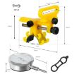 Bicycle Rim Adjustment Tool BT110A Yellow with Dial - 3