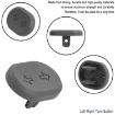 Ninebot G2 MAX F2 PRO Scooter Turn Signal Switch LED Control - Black - 4