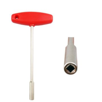 Hidden Spoke T-Wrench Bicycle Tool with Square Hole 3.2mm - 1
