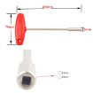 Hidden Spoke T-Wrench Bicycle Tool with Square Hole 3.2mm - 2