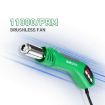 BAKU BA-8034 650W Hot Air Blower, 100-500C, 3 Nozzles, 220V EU Plug - 4