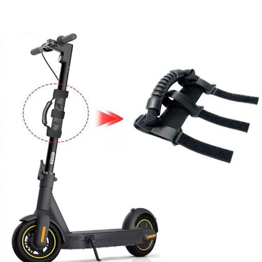 Electric Scooter Carry Straps for Xiaomi/Ninebot (Black) - 1