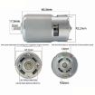 12V 775 Micro Motor 3000RPM for Garden Tools and Pumps - 3