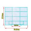Filter Mesh for 1/1.5/2 HP Midea Air Conditioner, 34.5x27.5cm - 1